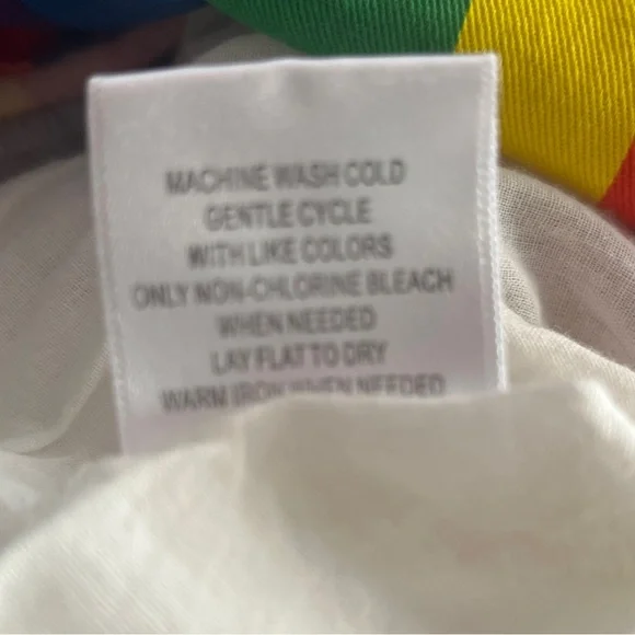 ModCloth Rainbow/Pride Midi 100% Cotton Skirt Size XL EUC - Picture 10 of 10